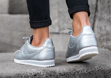 nike classic cortez weiss silber|cortez sneakers for sale.